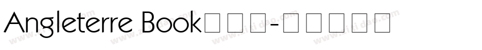 Angleterre Book转换器字体转换